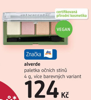 Paletka očních stínů Alverde