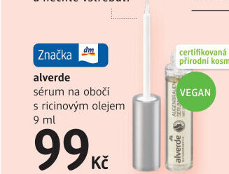 Sérum na obočí Alverde