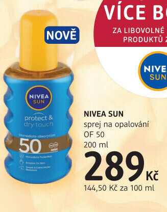 Sprej na opalování OF 50 Protect&amp