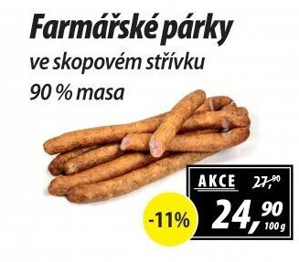 Párky farmářské