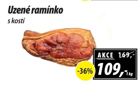 Uzené ramínko s kostí
