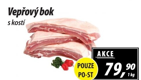 Vepřový bok s kostí