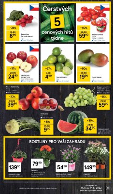 akční leták Tesco 11.5.2022-17.5.2022