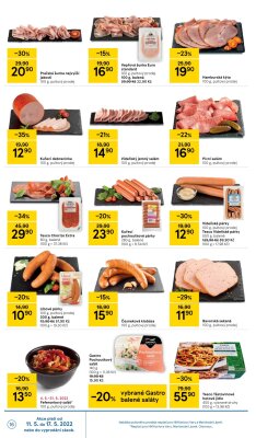 akční leták Tesco 11.5.2022-17.5.2022