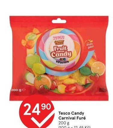 Bonbony Furé Candy Carnival Tesco