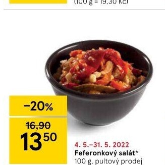 Feferonkový salát
