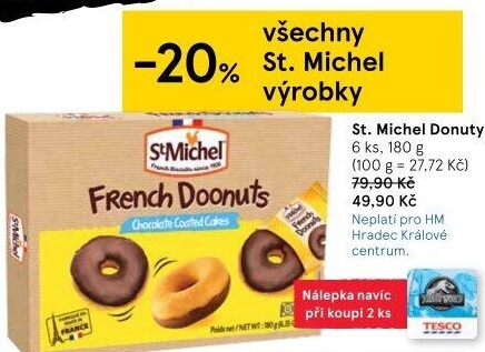 Francouzské donuty St. Michel