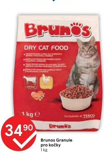 Granule pro kočky Brunos