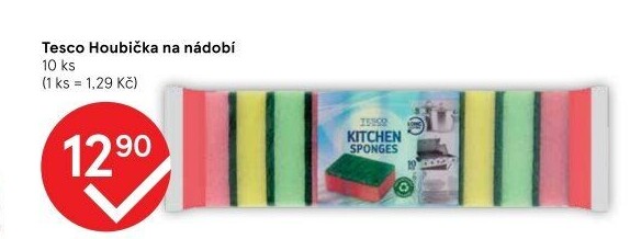 Houbičky na nádobí Tesco