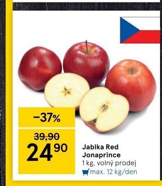 Jablka Red Jonaprince