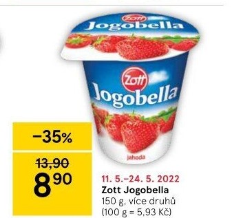 Jogurt Jogobella Zott