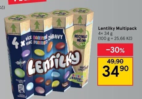 Lentilky Orion