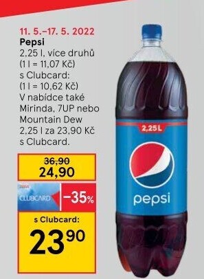 Limonáda Pepsi