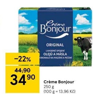 Margarín Créme Bonjour Rama