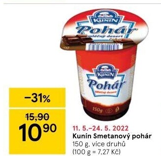 Mléčný Pohár Kunín