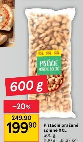 Pražené pistácie