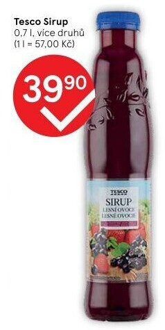 Sirup Tesco