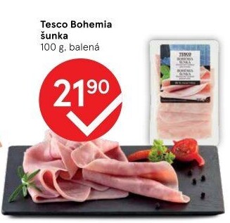 Šunka Bohemia Tesco