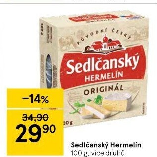 Sýr Hermelín Sedlčanský