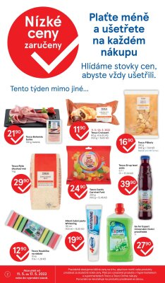 akční leták Tesco 11.5.2022-17.5.2022