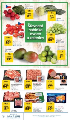 akční leták Tesco 11.5.2022-17.5.2022