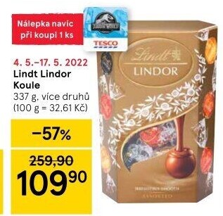 Bonboniéra Pralinky Lindor Lindt