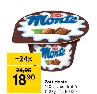 Dezert Monte Zott