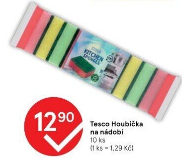 Houbičky na nádobí Tesco