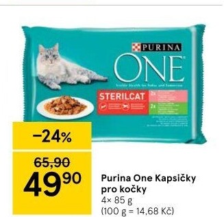 Kapsičky pro kočky One Purina