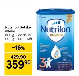 Kojenecké mléko Nutrilon
