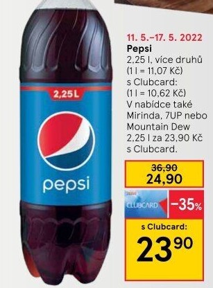 Limonáda Pepsi