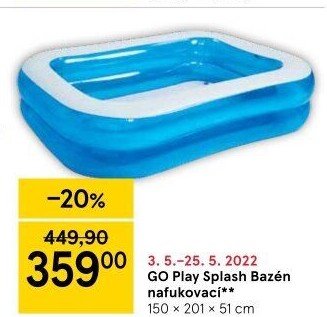 Nafukovací bazén GO Play