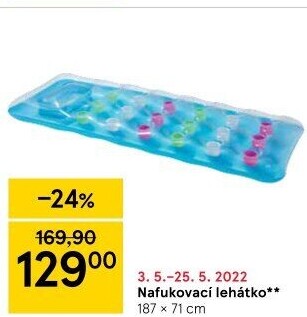 Nafukovací lehátko