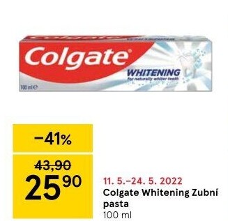 Pasta na zuby Whitening Colgate