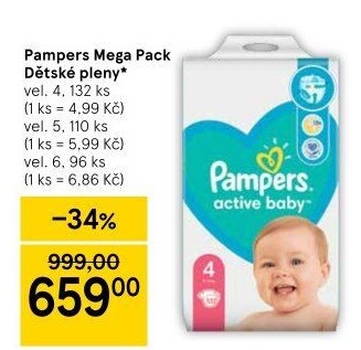 Pleny dětské Pampers