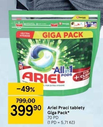 Prací kapsle Ariel