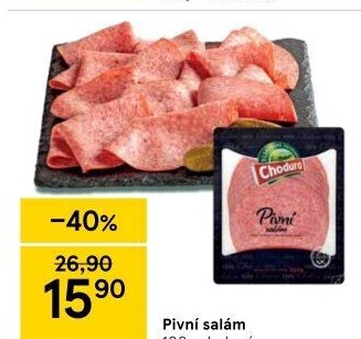 Salám pivní Beskydské uzeniny Chodura