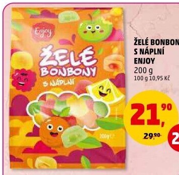Bonbony želé s náplní Enjoy