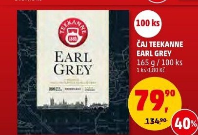 Černý čaj Earl Grey Teekanne