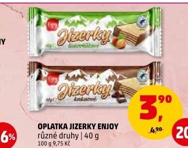 Oplatky Jizerky Enjoy