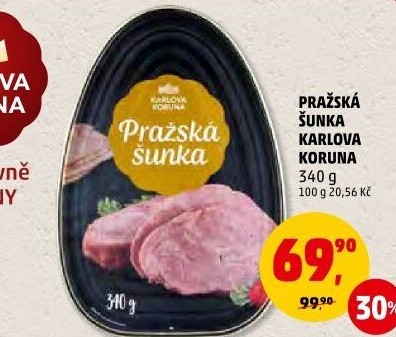 Šunka pražská Karlova Koruna
