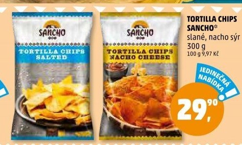 Tortilla chips Sancho