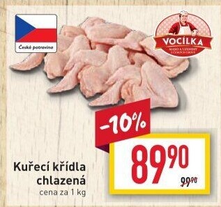 Kuřecí křídla Vocílka