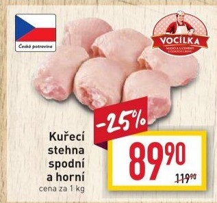 Kuřecí stehna Vocílka