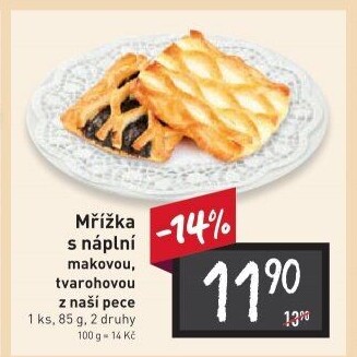 Mřížka s náplní