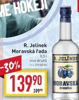 Pálenky Moravská řada Rudolf Jelínek