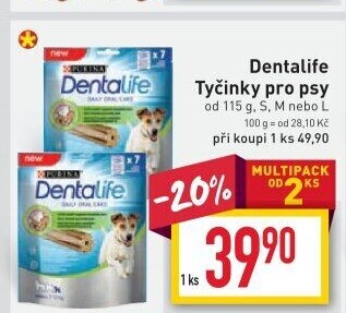 Pamlsky pro psy Denta Life Purina