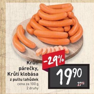 Párečky krůtí