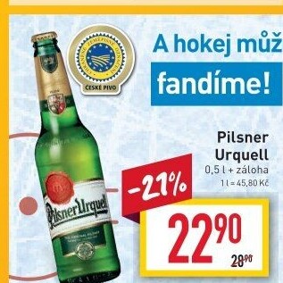 Pivo Pilsner Urquell