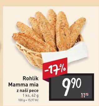 Rohlík Mamma mia